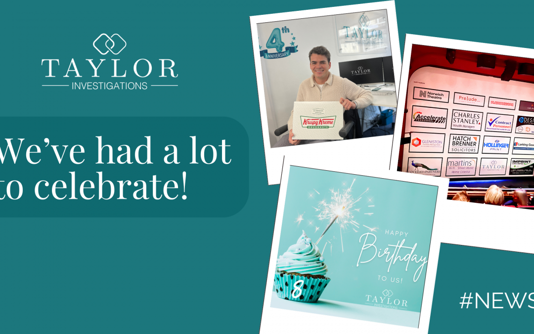 We’ve had a lot to celebrate!