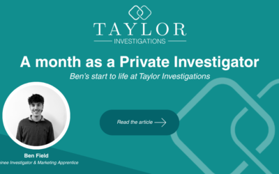 A Month as a Private Investigator